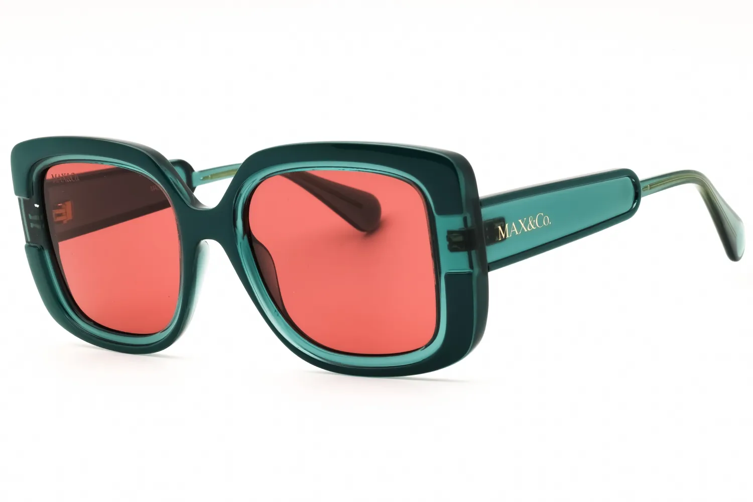 Max & Co MO0096 98S Sunglasses Dark Green 52mm Women