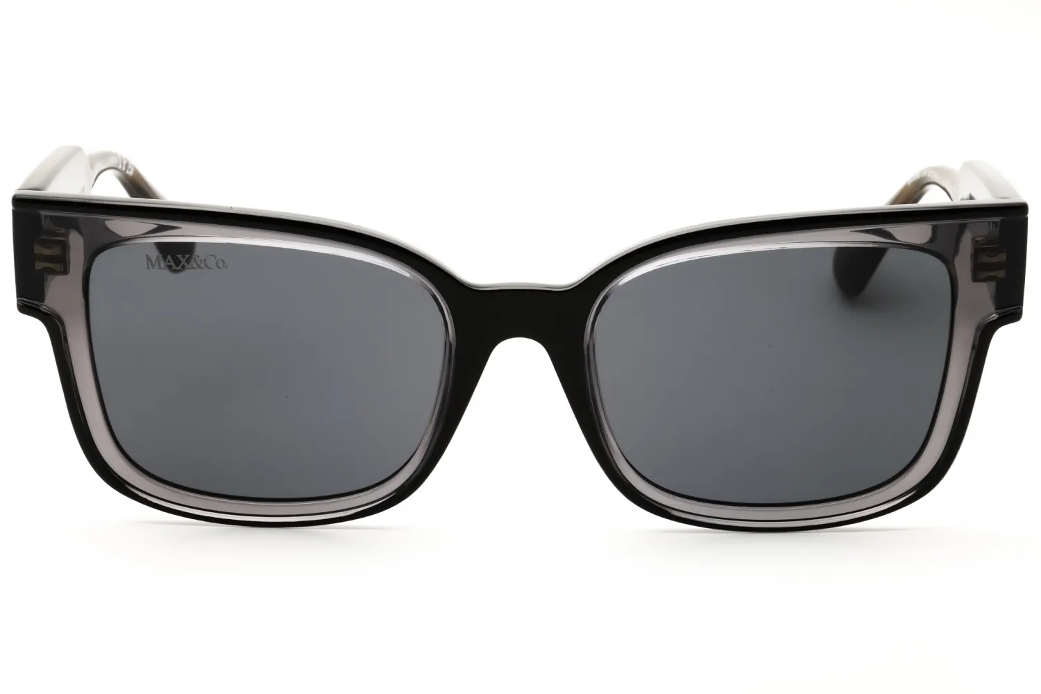Max & Co MO0098 01A Sunglasses Shiny Black 53mm Women 2