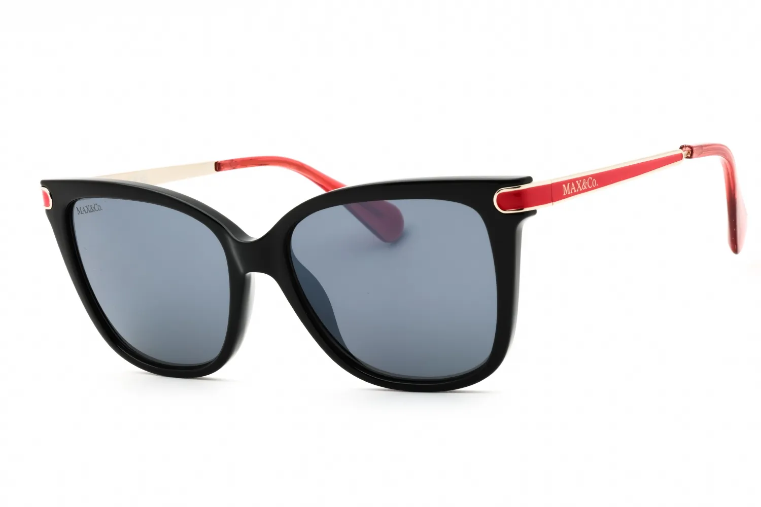 Max & Co MO0100 01C Sunglasses Shiny Black 55mm Women