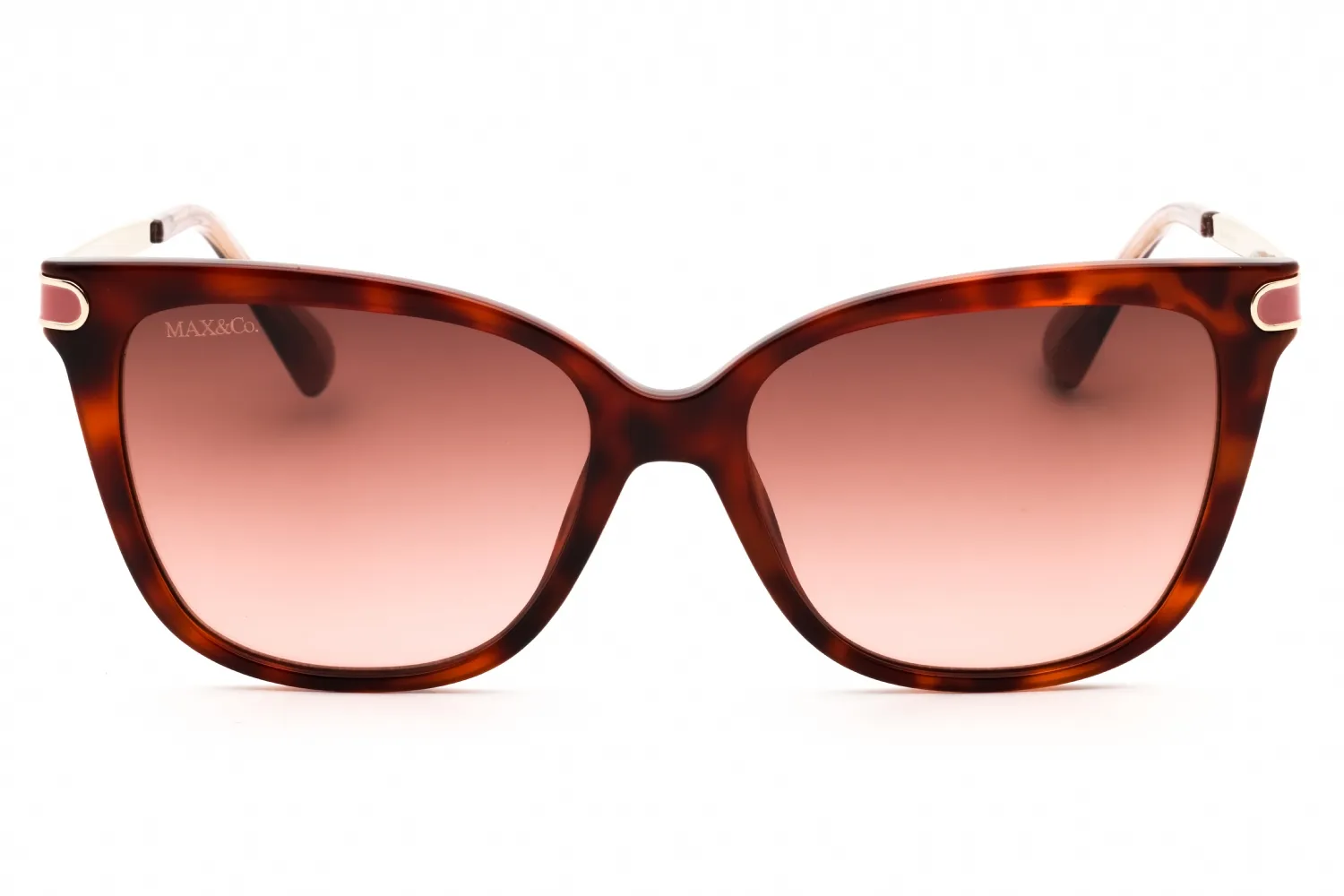 Max & Co MO0100 52F Sunglasses Dark Havana 55mm Women 2