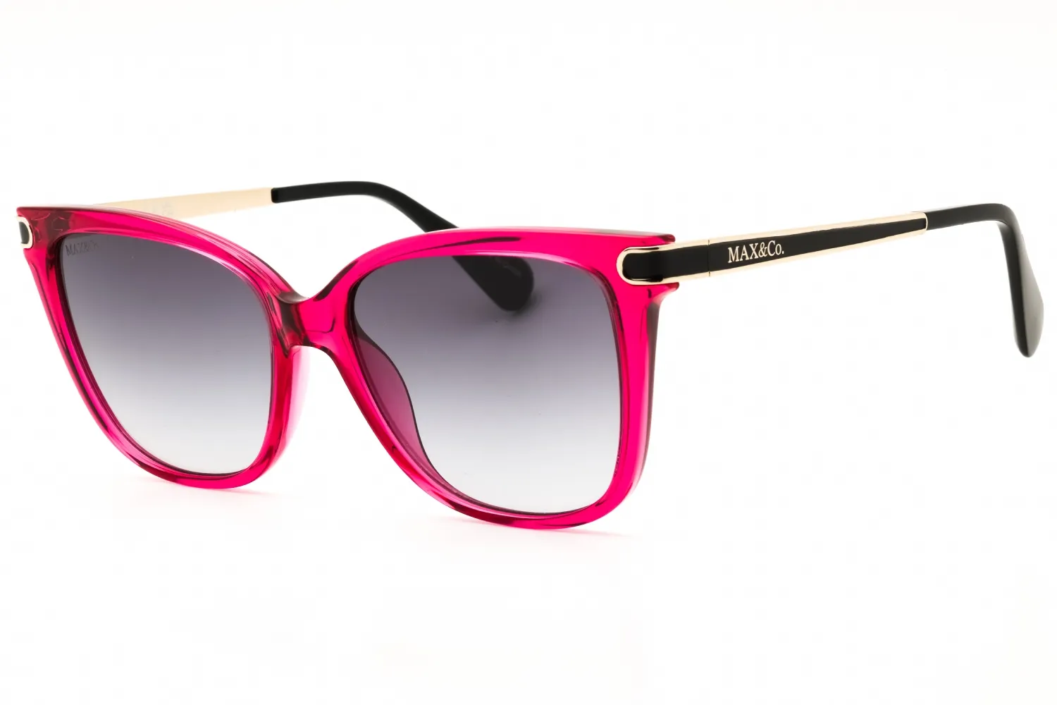 Max & Co MO0100 75B Sunglasses Shiny Fuxia 55mm Women