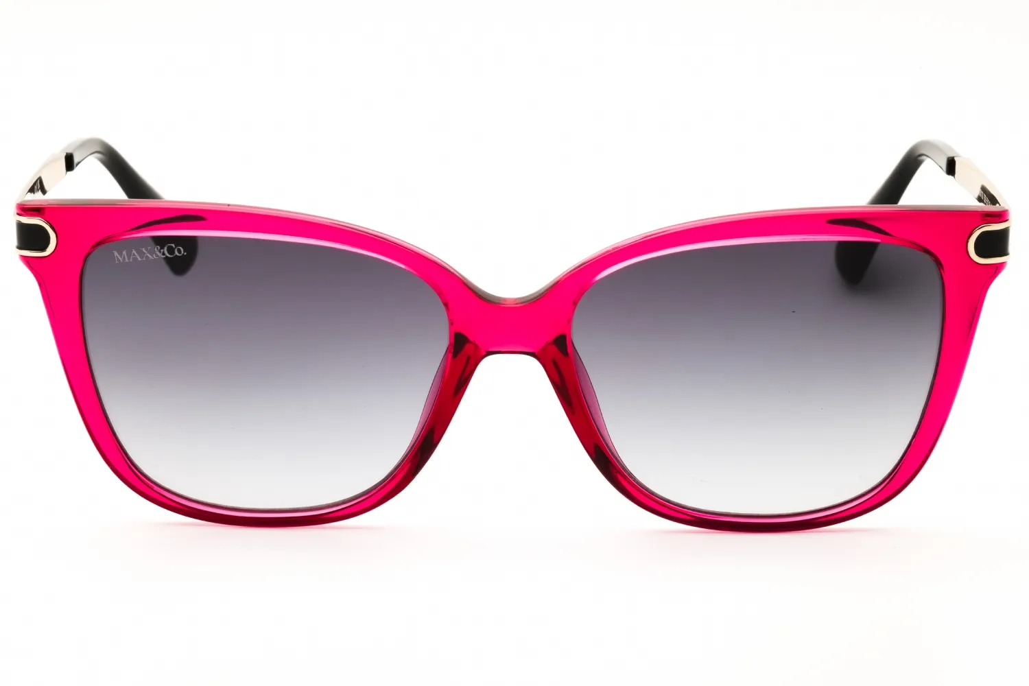Max & Co MO0100 75B Sunglasses Shiny Fuxia 55mm Women 2