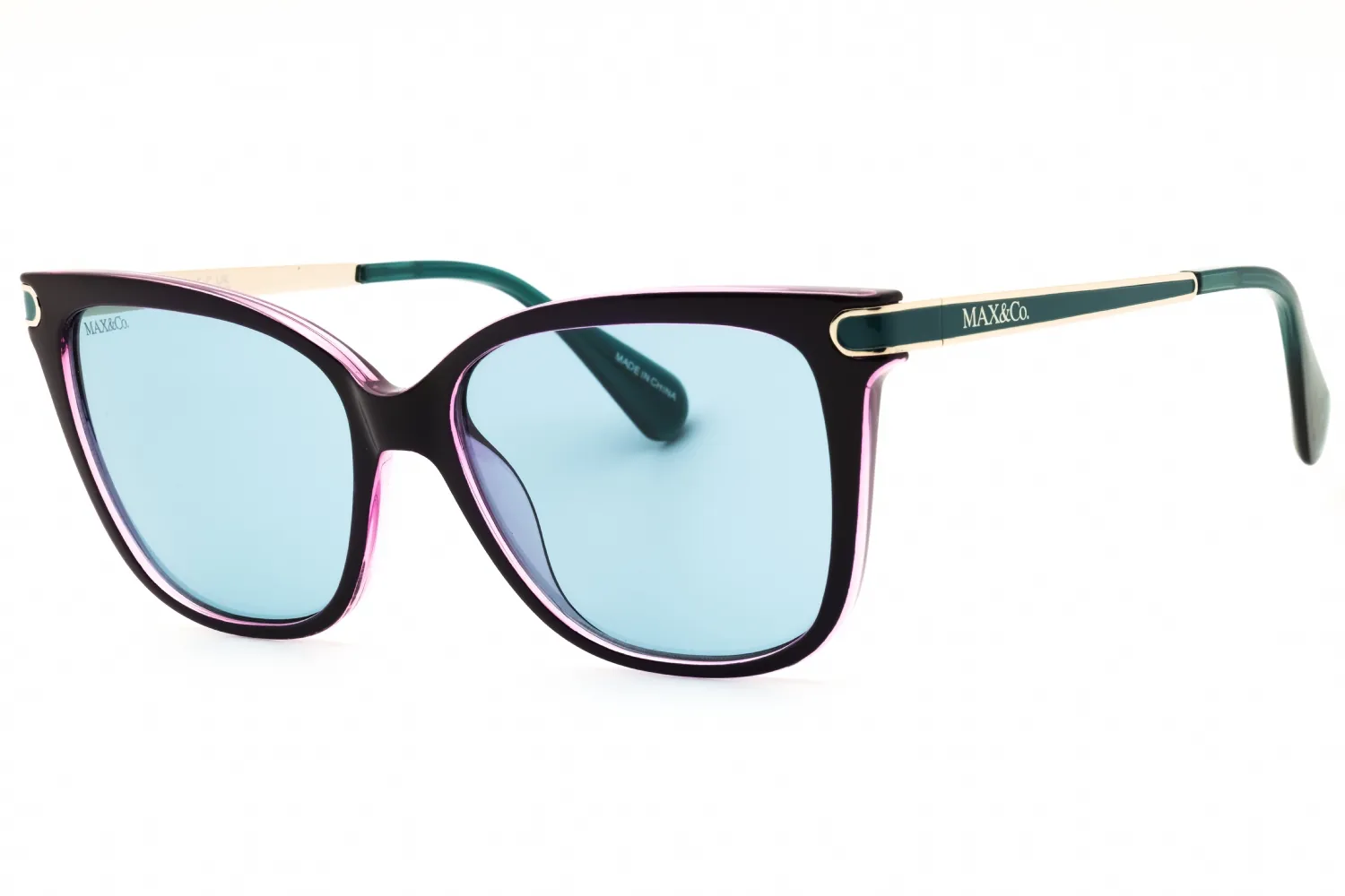 Max & Co MO0100 81V Sunglasses Shiny Violet 55mm Women