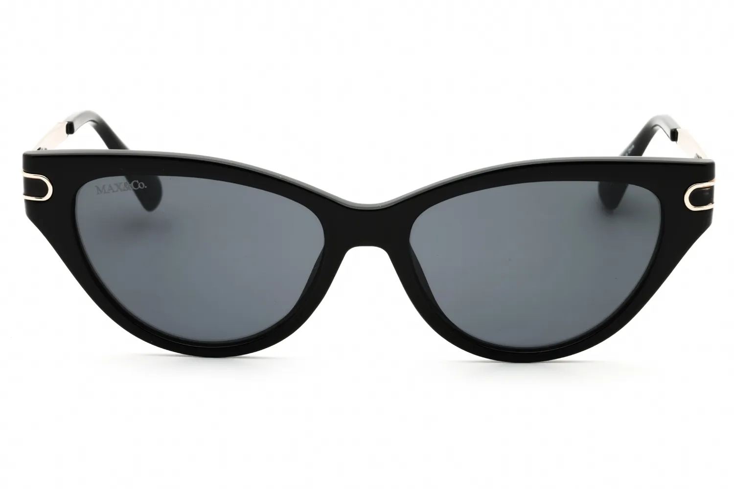 Max & Co MO0101 01A Sunglasses Shiny Black 54mm Women 2