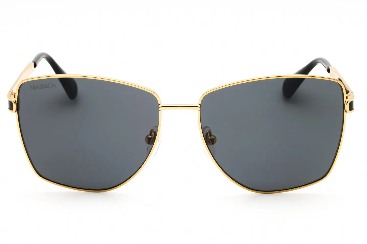 Max & Co MO0104 01B Sunglasses Shiny Deep Gold 57mm Women 2