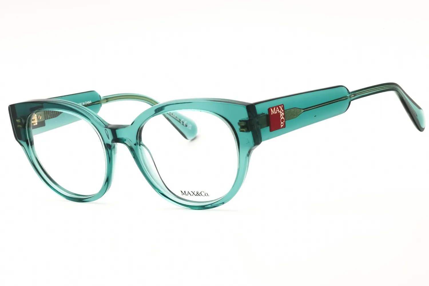 Max & Co MO5128 093 Sunglasses Shiny Light Green 51mm Women