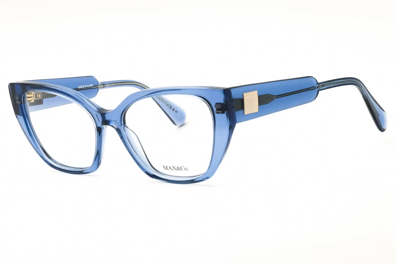 Max & Co MO5129 090 Sunglasses Shiny Blue 53mm Women