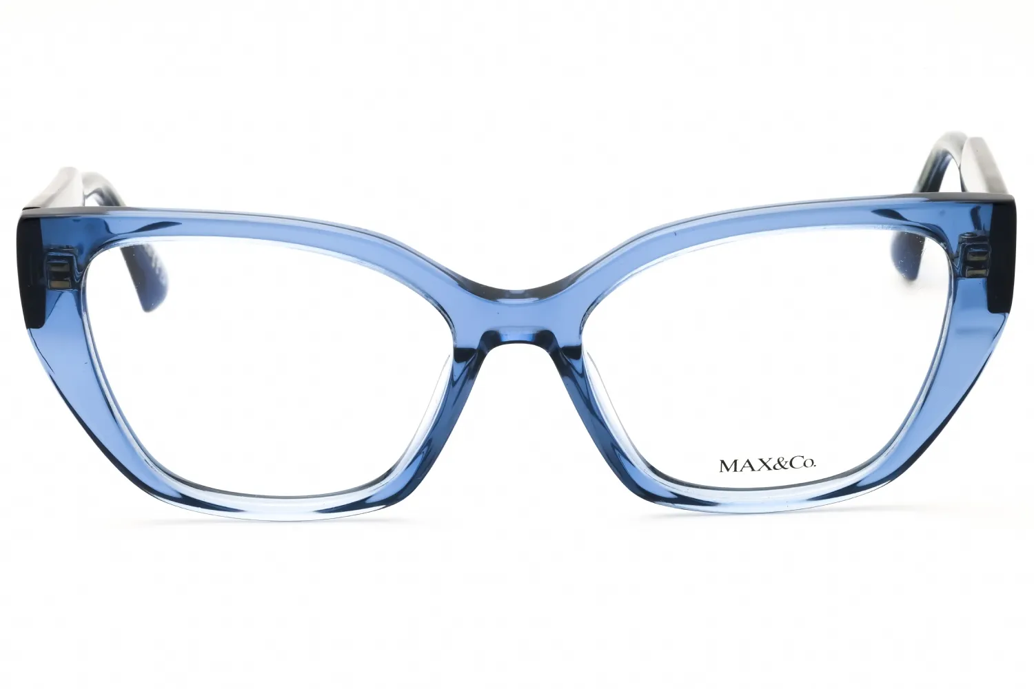 Max & Co MO5129 090 Sunglasses Shiny Blue 53mm Women 2