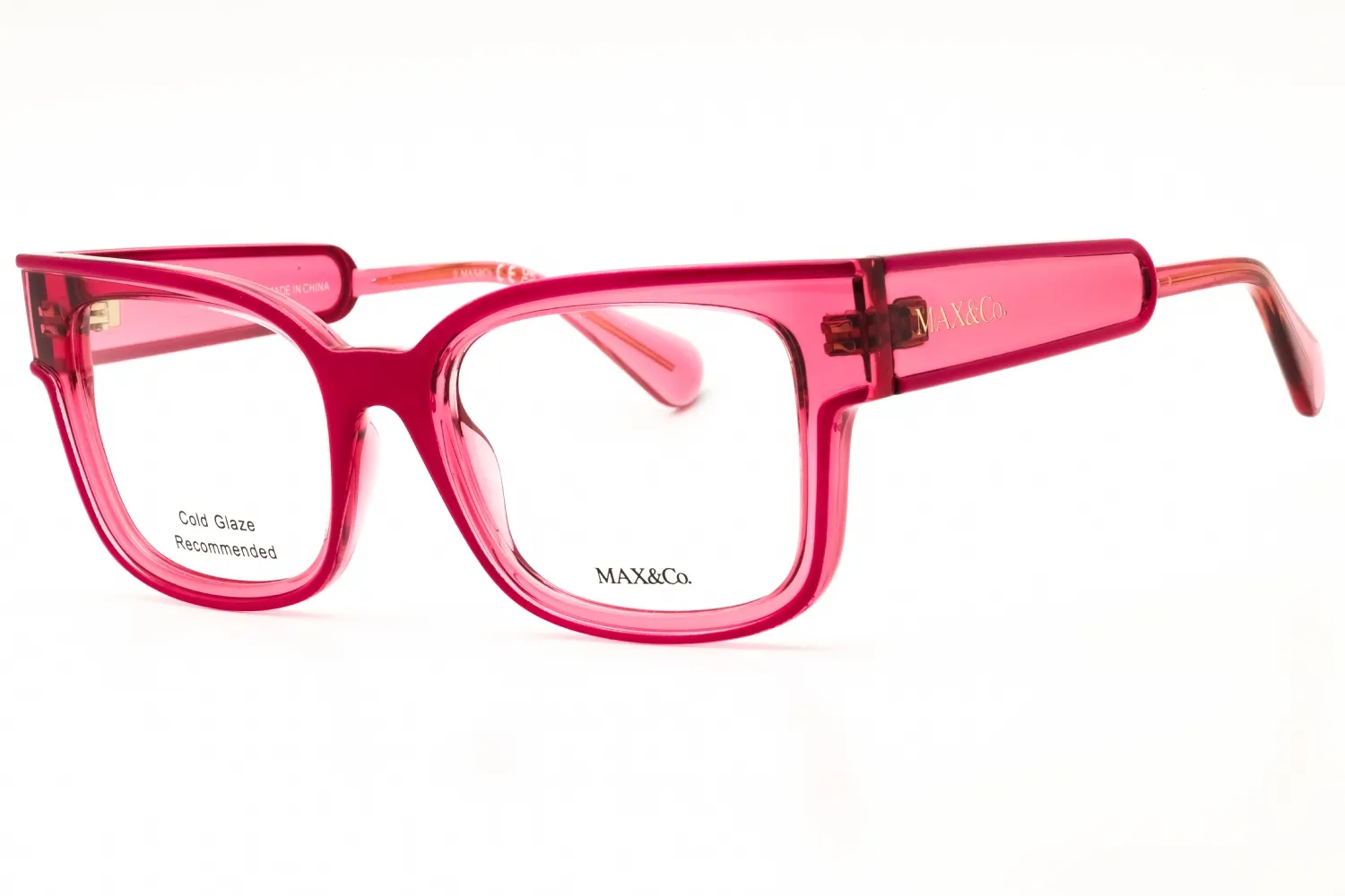 Max & Co MO5133 072 Eyeglasses Shiny Pink 53mm Women