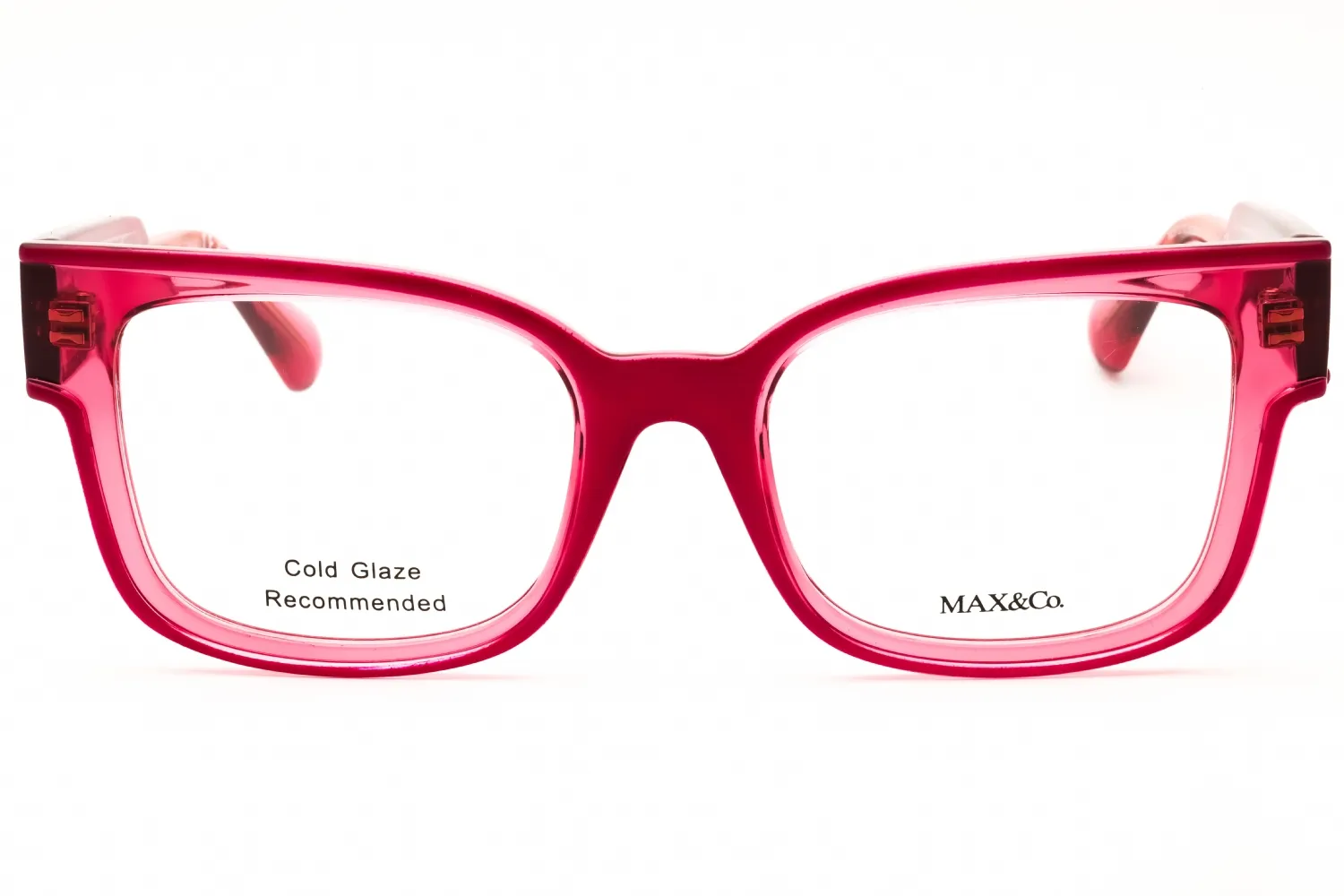 Max & Co MO5133 072 Eyeglasses Shiny Pink 53mm Women 2