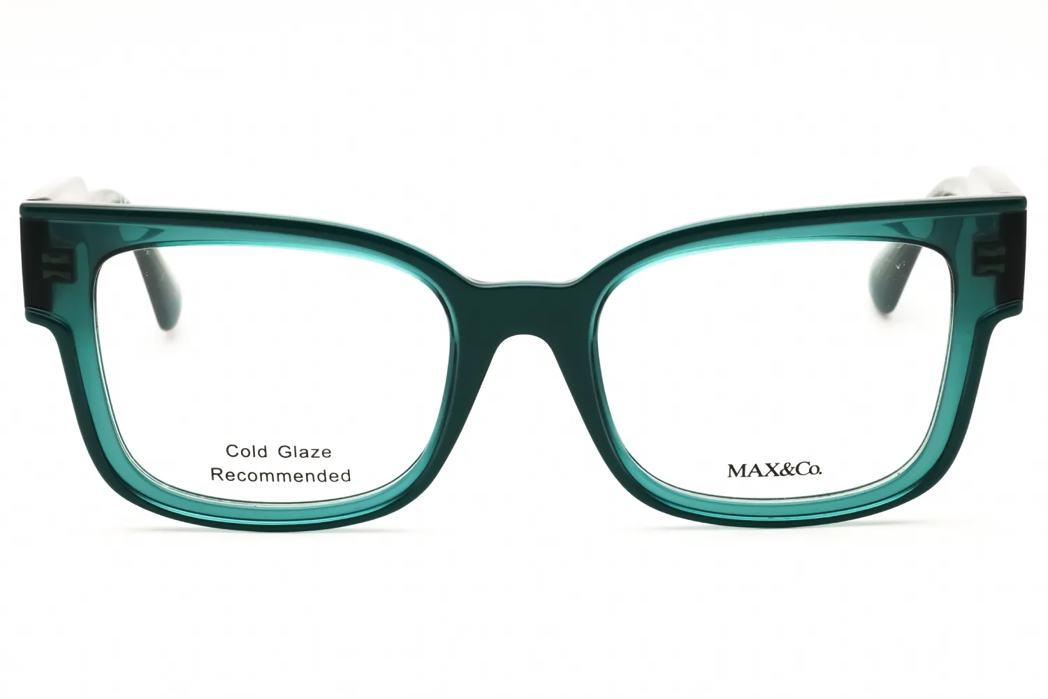 Max & Co MO5133 093 Eyeglasses Shiny Light Green 53mm Women 2