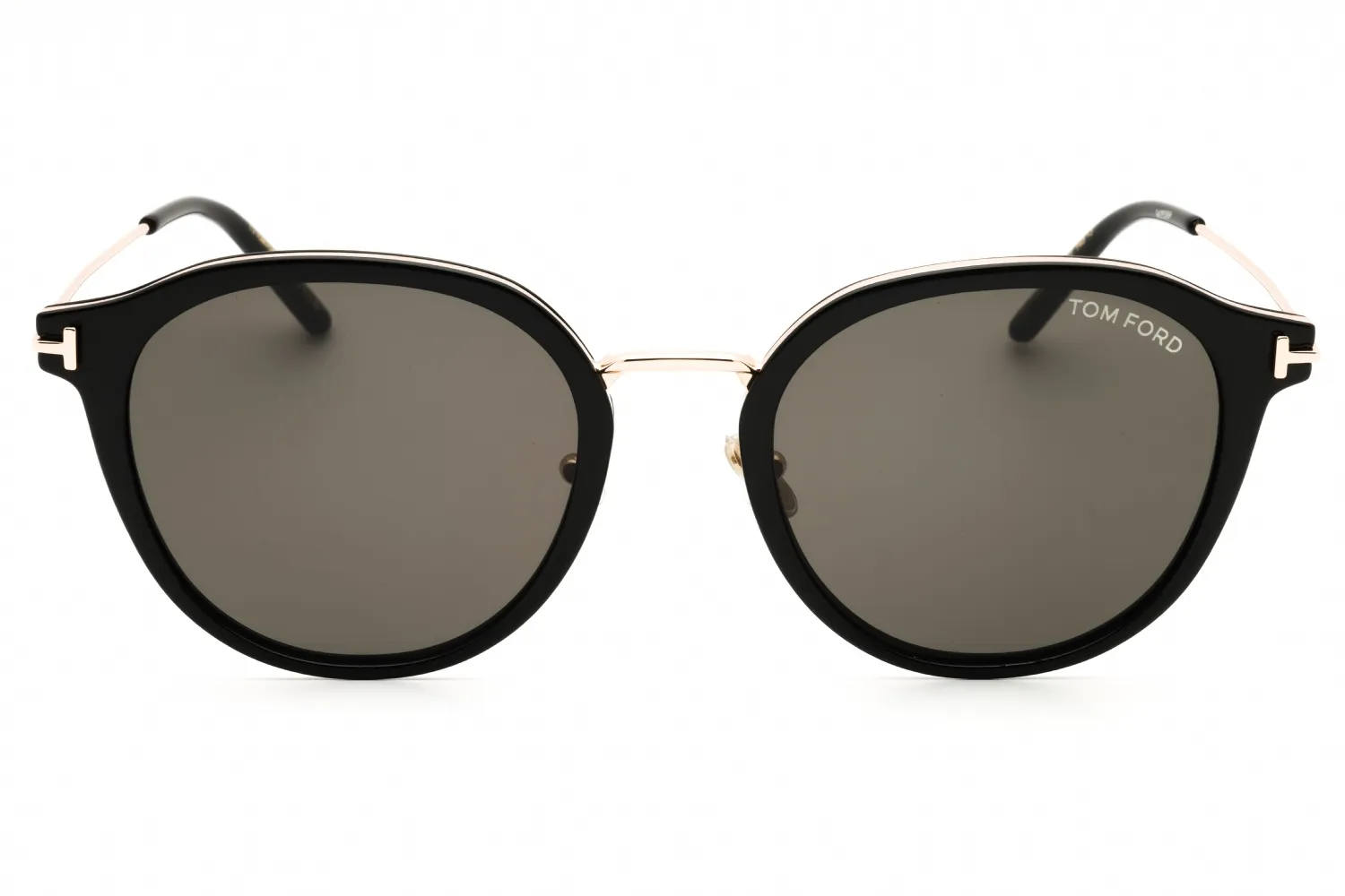 Tom Ford FT1143-K 01A Sunglasses Shiny Black 54mm Women 2
