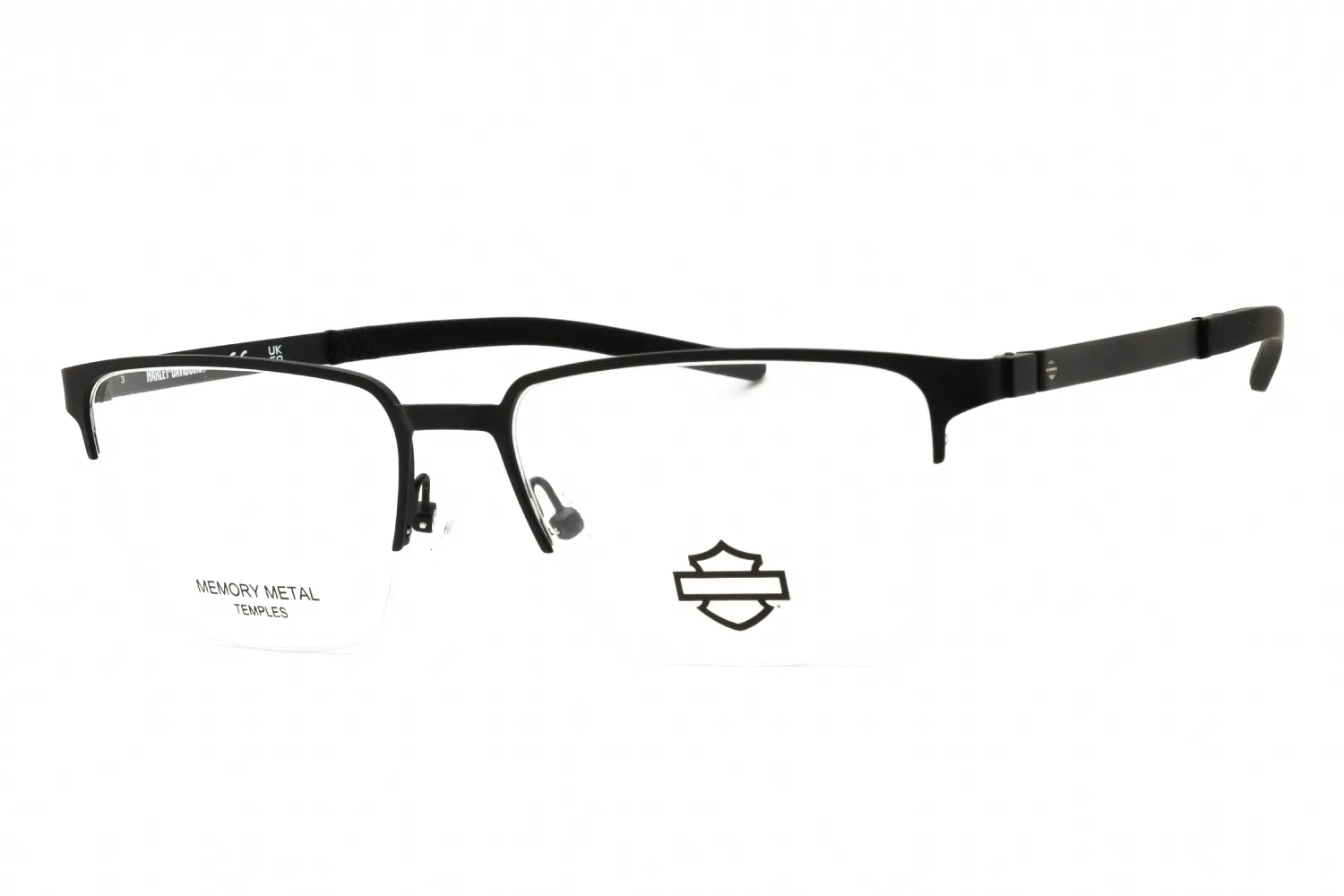 Harley Davidson HD50019 002 Eyeglasses Matte Black Men