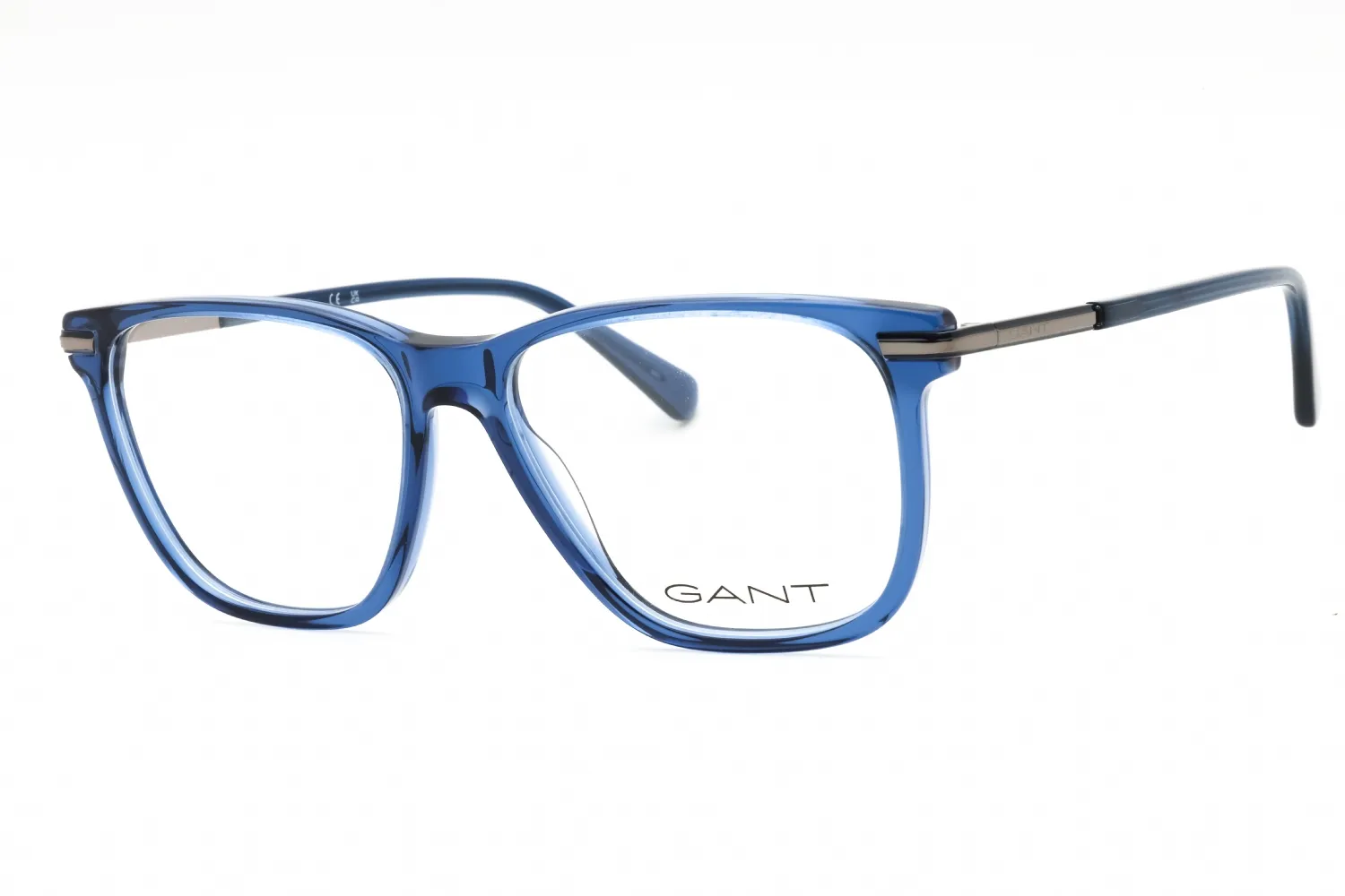 Gant GA50007 090 Eyeglasses Shiny Blue 55mm Men