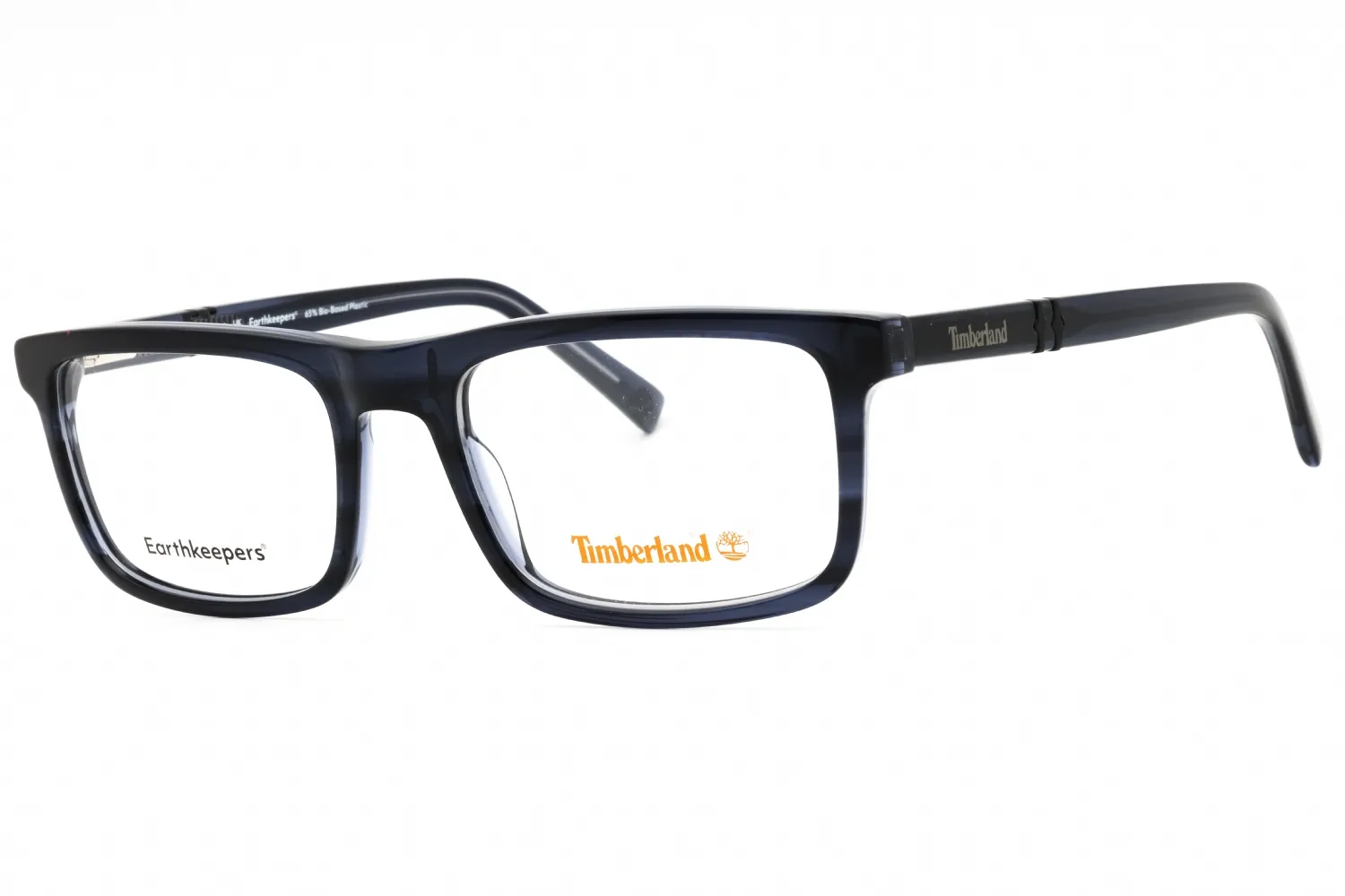 Timberland TB50023 090 Eyeglasses Shiny Blue 55mm Men