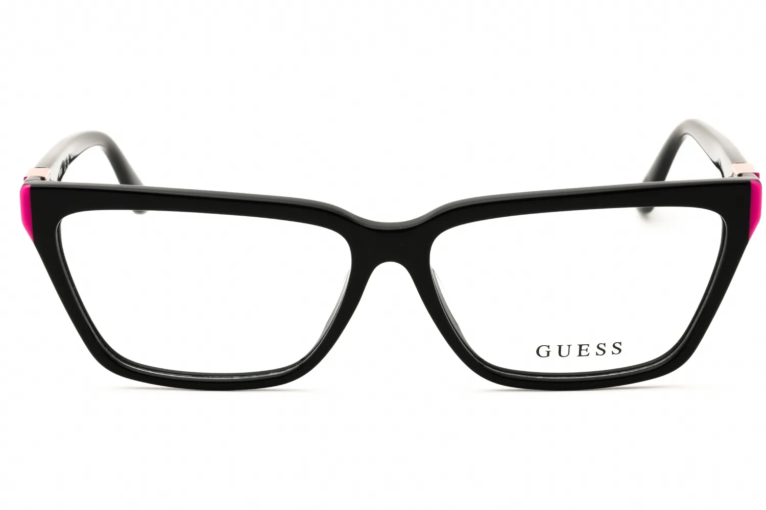 Guess GU50145 001 Eyeglasses Shiny Black 56mm Women 2