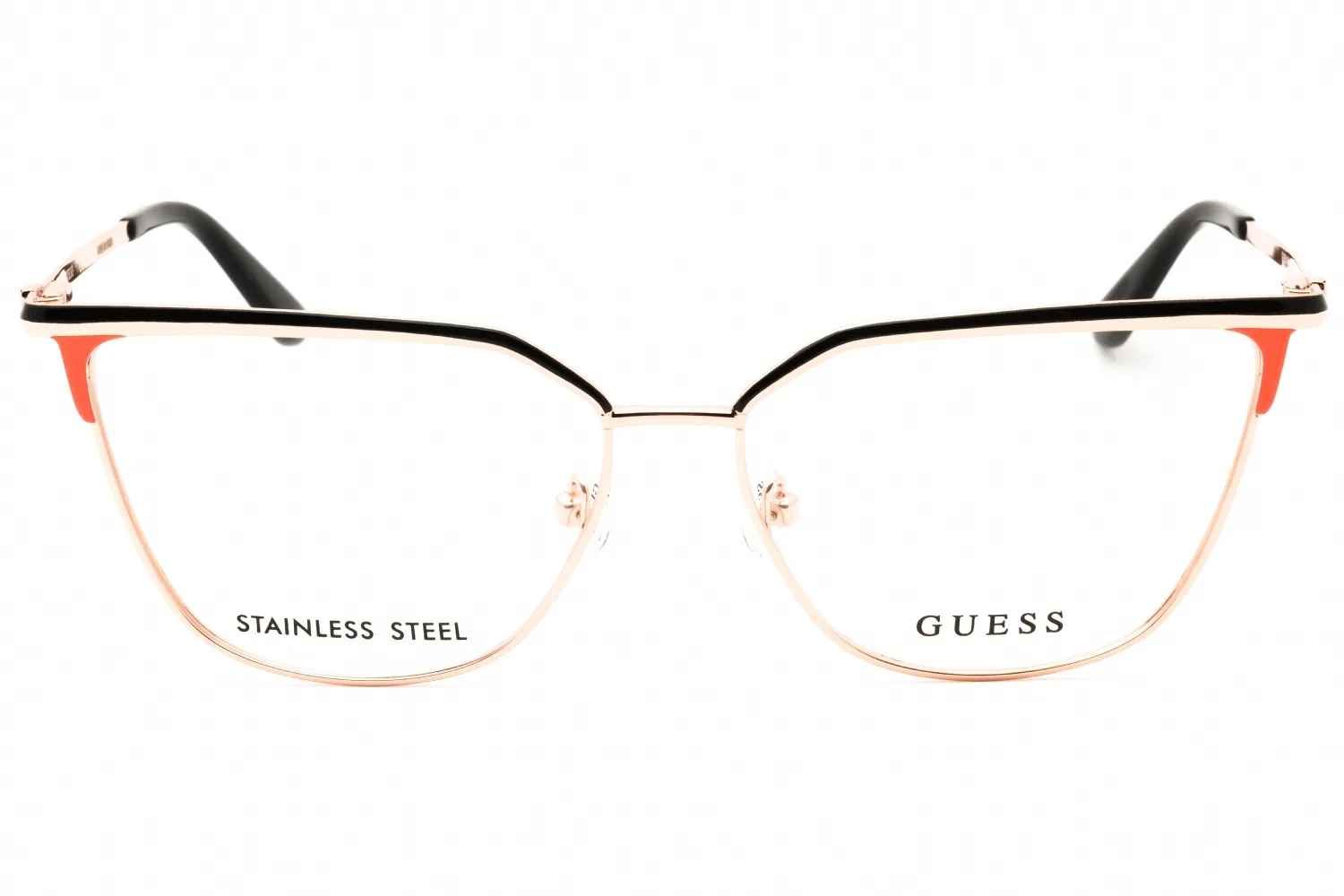 Guess GU50148 028 Eyeglasses Shiny Rose Gold 55mm Women 2