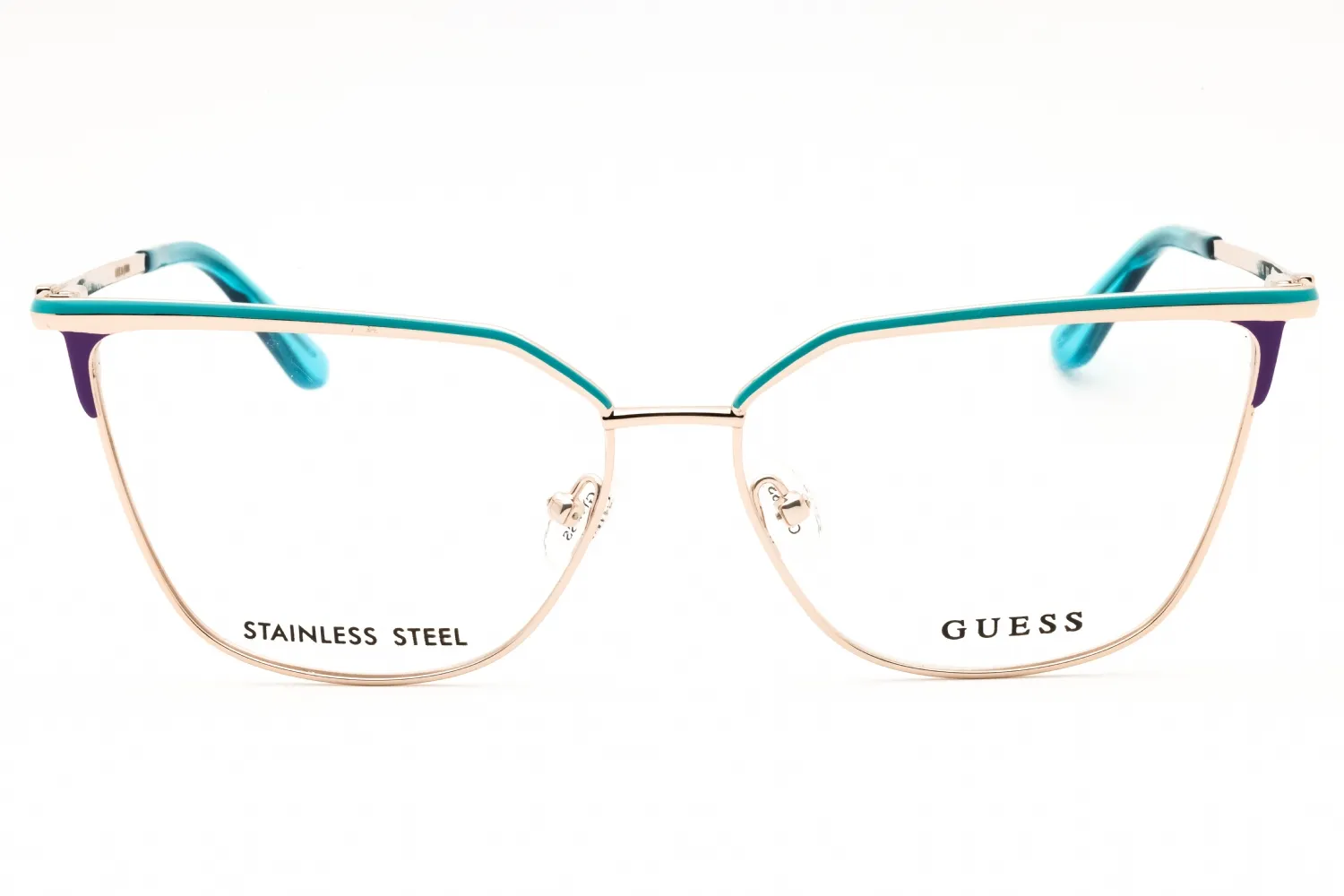 Guess GU50148 033 Eyeglasses Pink Gold 57mm Women 2