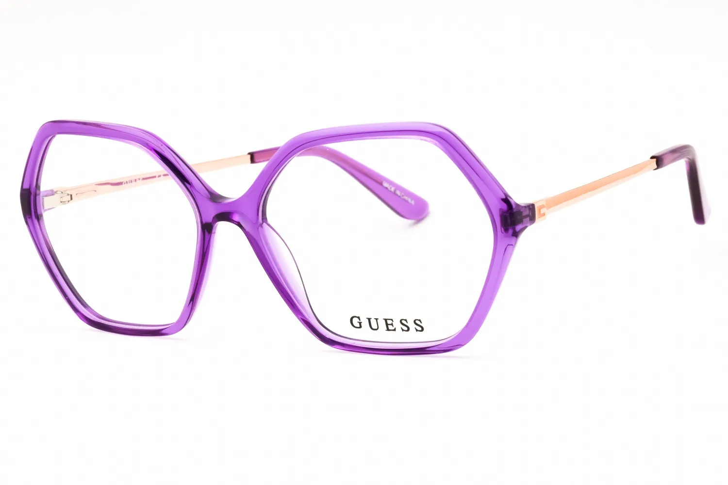 Guess GU50149 081 Eyeglasses Shiny Violet 54mm Women