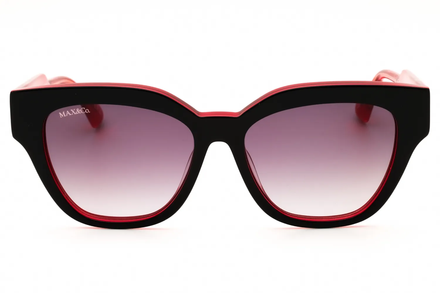 Max & Co MO0106 01B Sunglasses Shiny Black 54mm Women 2