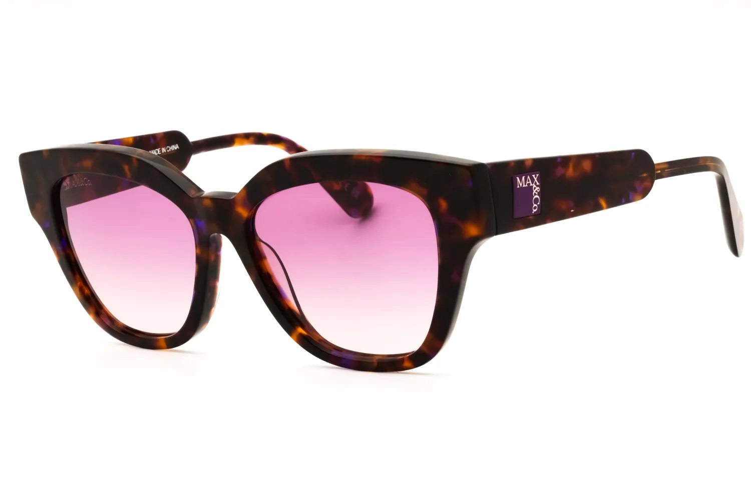 Max &amp; Co MO0106 55Z Sunglasses Coloured Havana 54mm Women