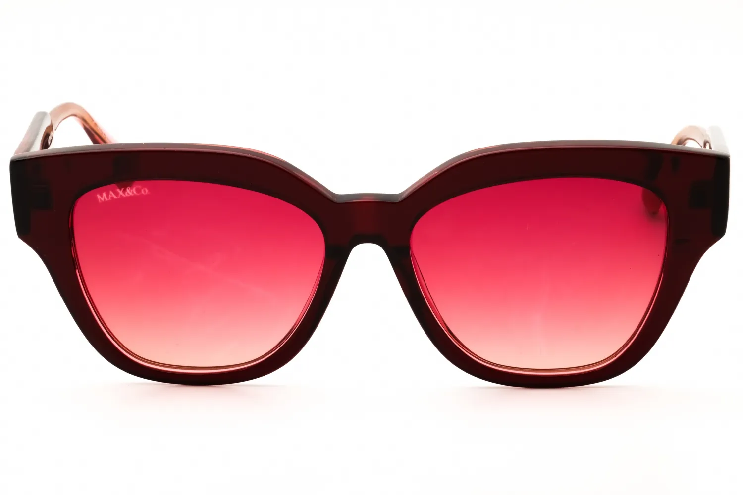 Max & Co MO0106 68T Sunglasses Red 54mm Women 2