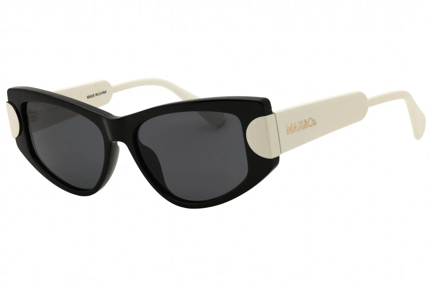 Max & Co MO0107 01A Sunglasses Shiny Black 53mm Women