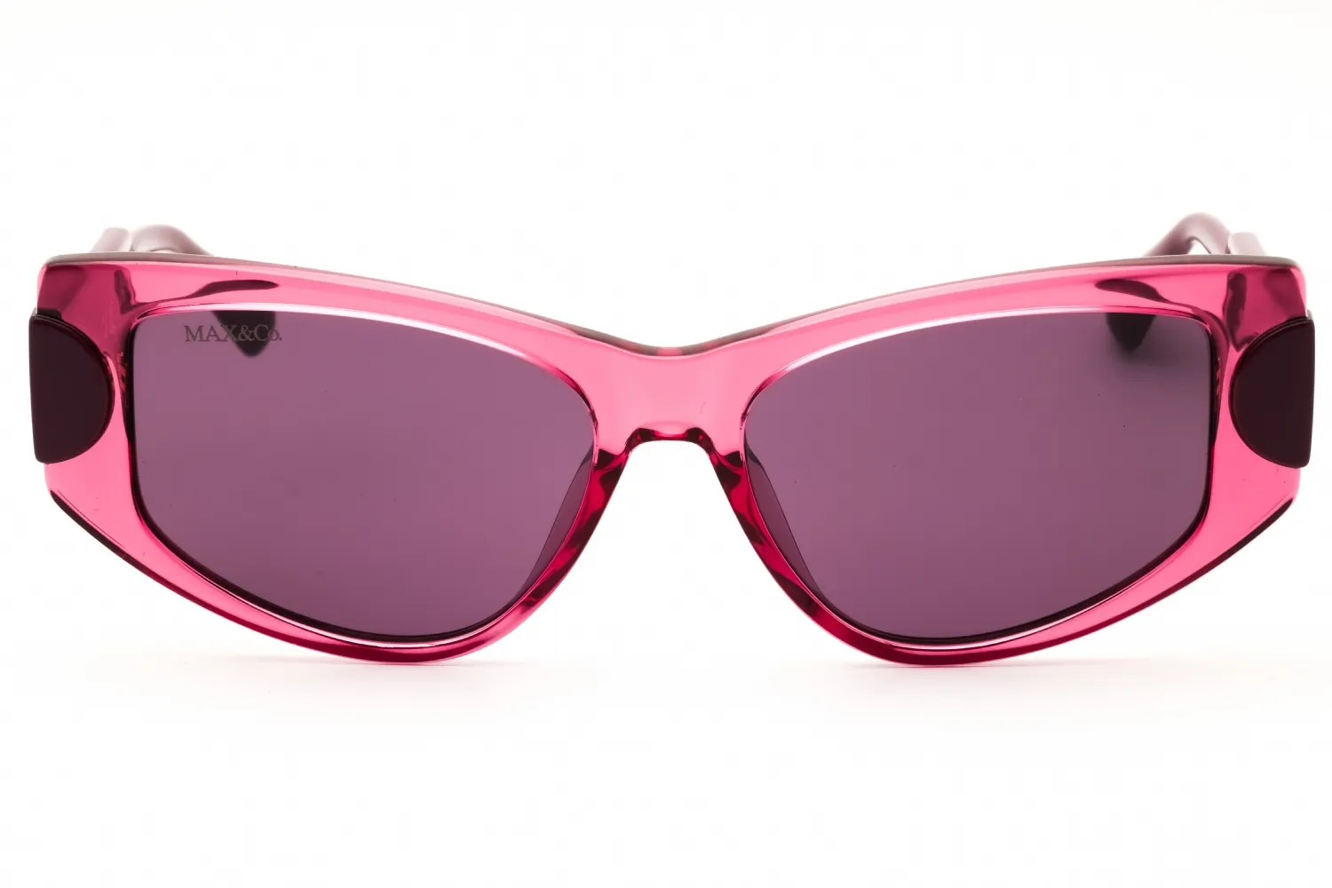 Max & Co MO0107 72Y Sunglasses Shiny Pink 53mm Women 2