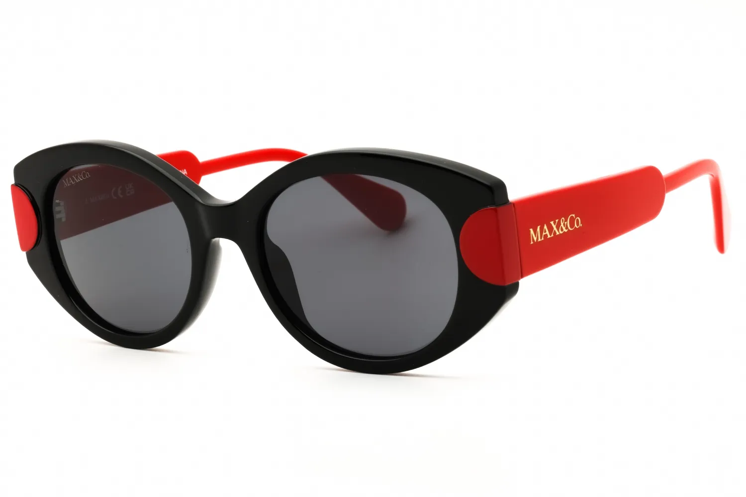 Max & Co MO0108 01A Sunglasses Shiny Black 51mm Women