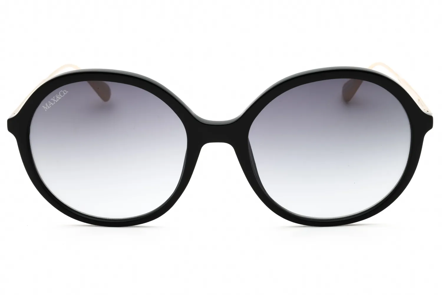Max & Co MO0109 01B Sunglasses Shiny Black 56mm Women 2
