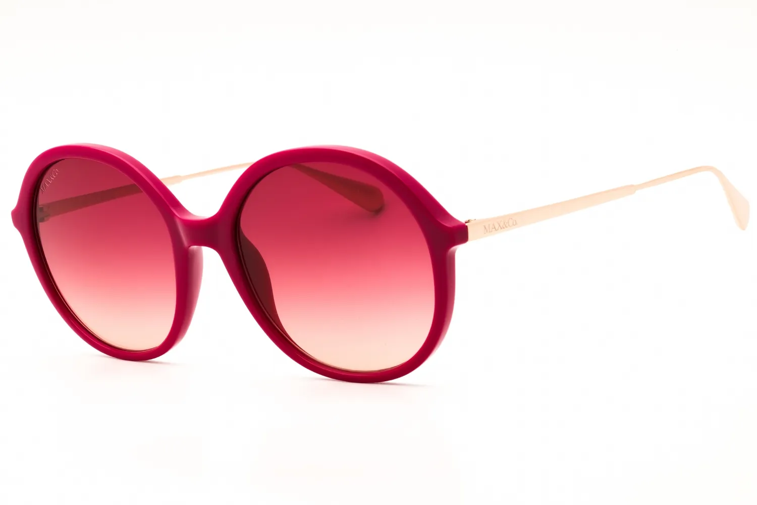 Max & Co MO0109 75T Sunglasses Shiny Fuxia 56mm Women