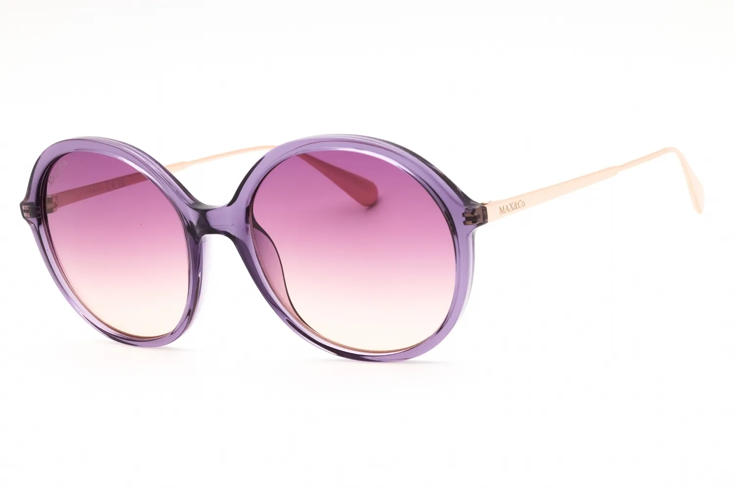 Max & Co MO0109 81Z Sunglasses Shiny Violet 56mm Women
