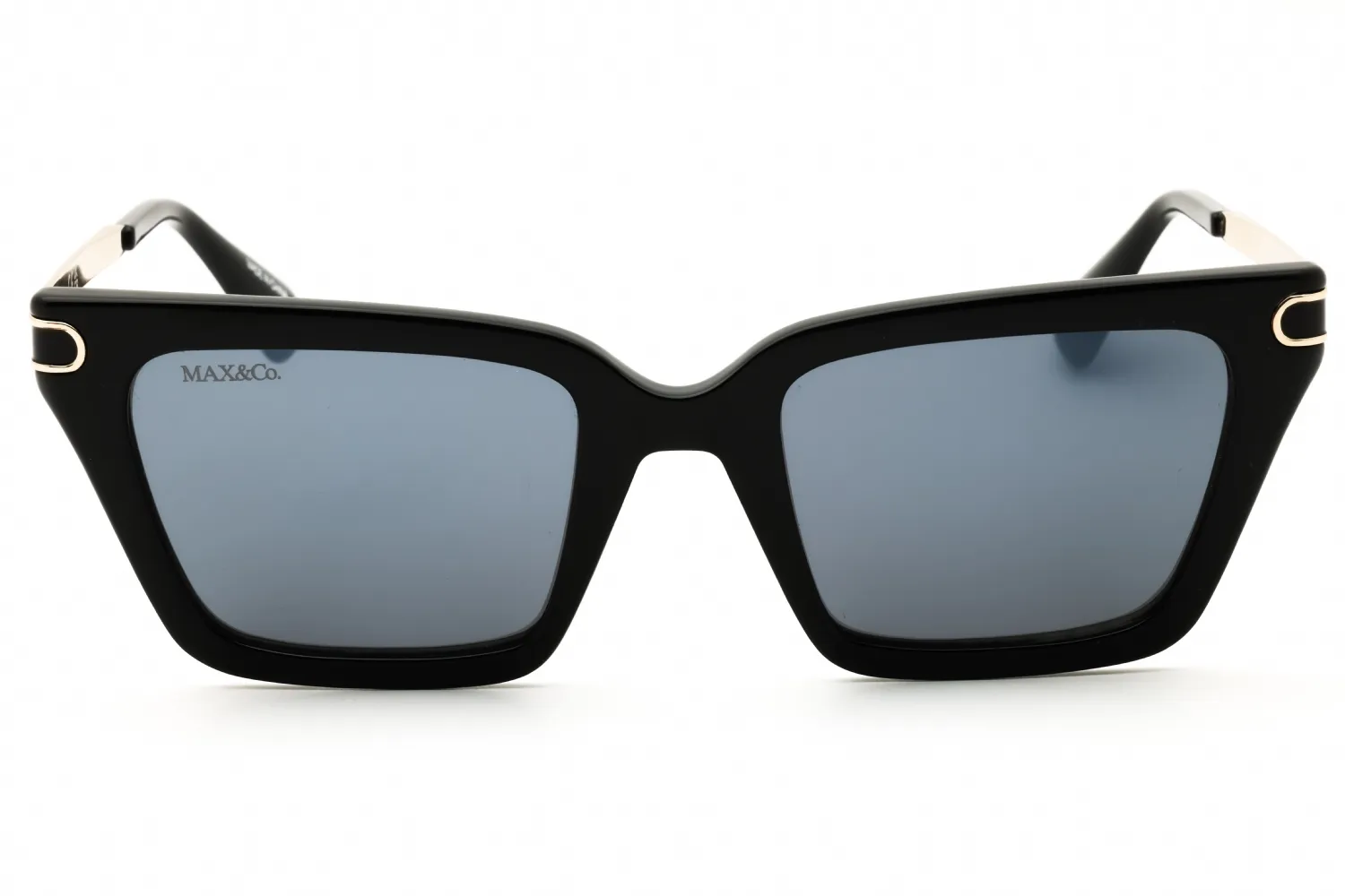 Max & Co MO0110 01C Sunglasses Shiny Black 50mm Women 2