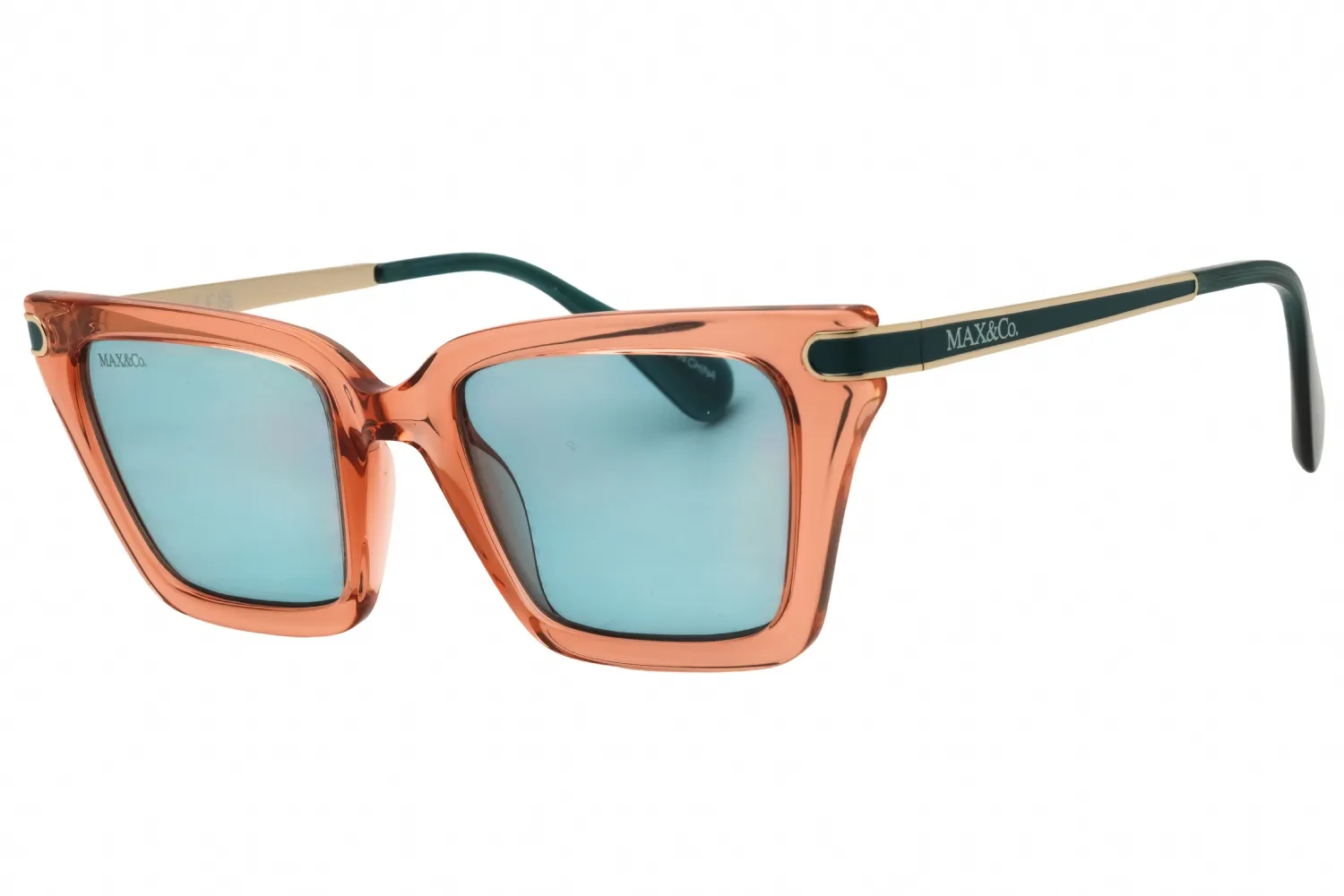 Max & Co MO0110 45N Sunglasses Shiny Light Brown 50mm Women
