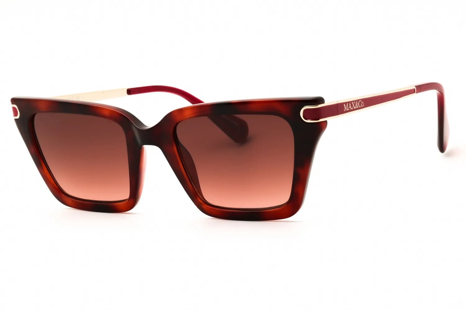 Max & Co MO0110 55F Sunglasses Coloured Havana 50mm Women