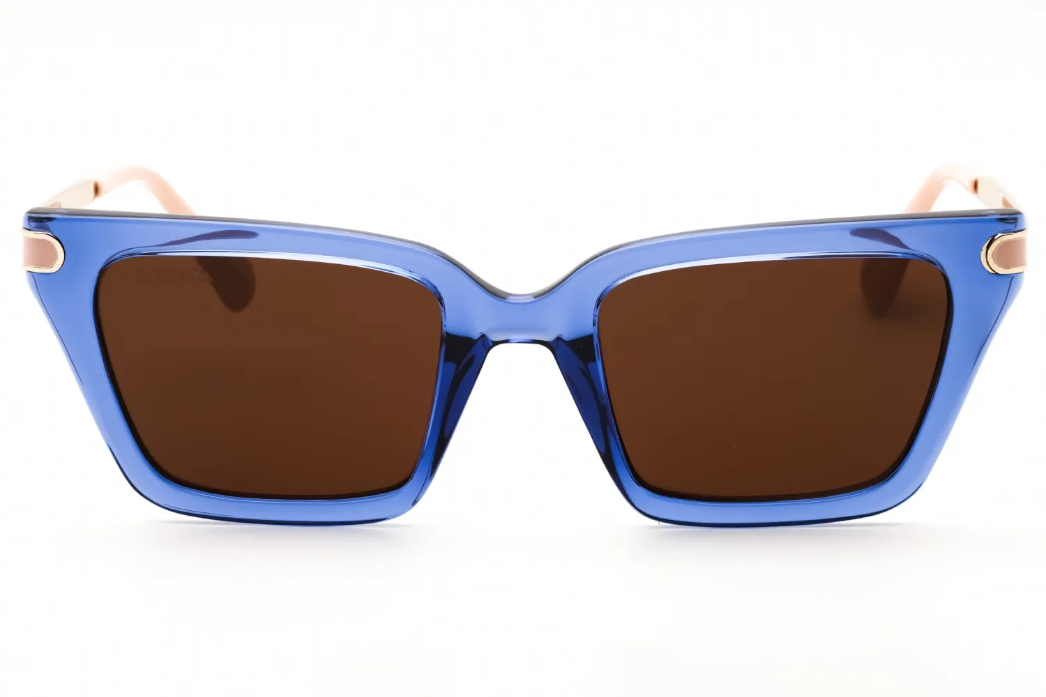 Max & Co MO0110 90E Sunglasses Shiny Blue 50mm Women 2