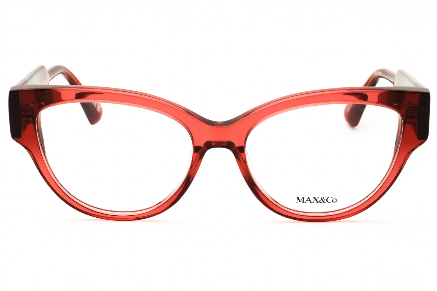 Max & Co MO5141 069 Sunglasses Shiny Bordeaux 53mm Women 2
