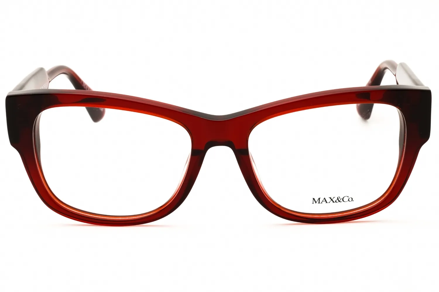 Max & Co MO5142 066 Eyeglasses Shiny Red 53mm Women 2