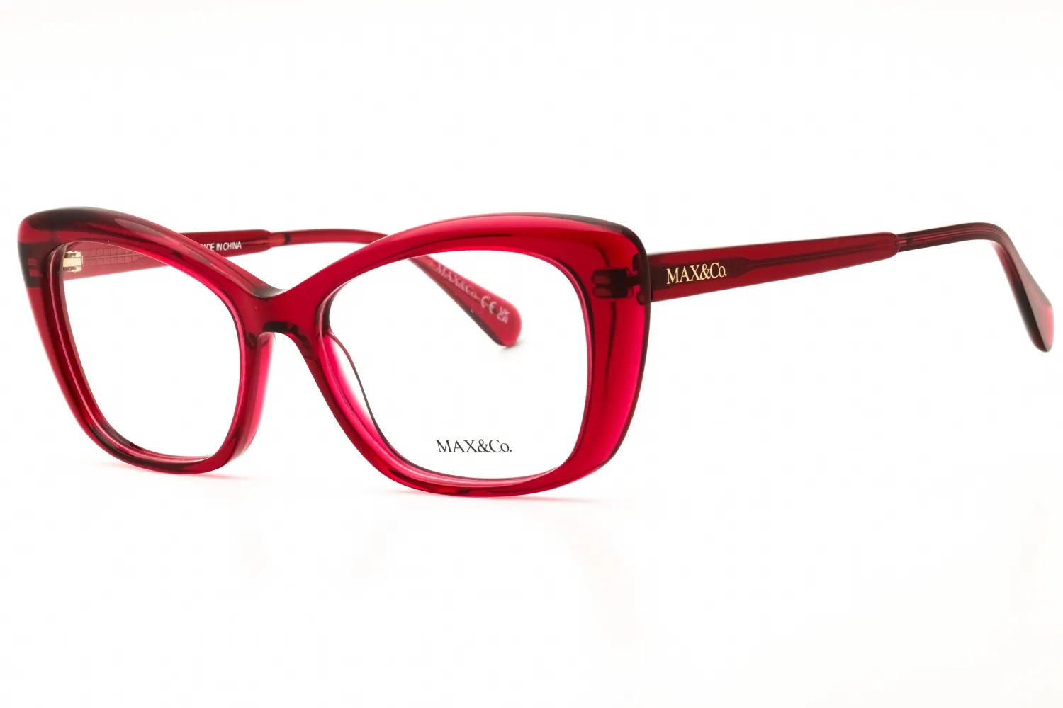 Max & Co MO5143 075 Eyeglasses Shiny Fuxia 52mm Women