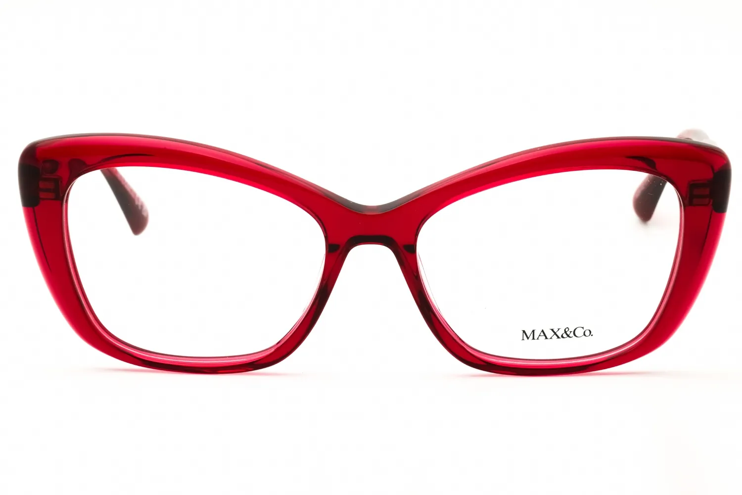 Max & Co MO5143 075 Eyeglasses Shiny Fuxia 52mm Women 2