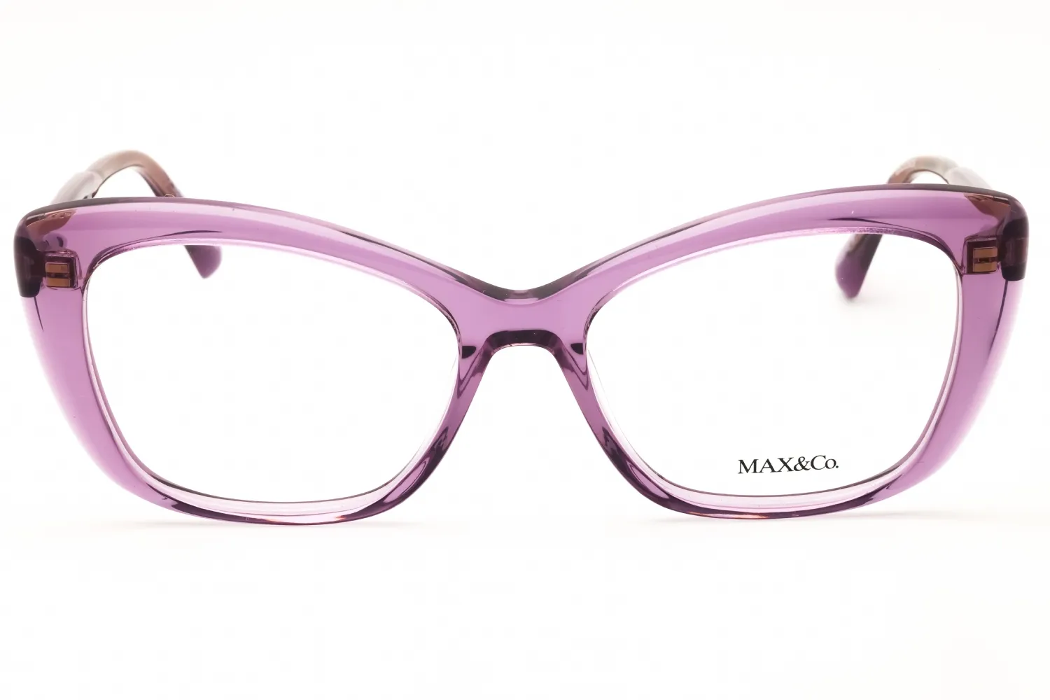 Max & Co MO5143 081 Eyeglasses Shiny Violet 52mm Women 2