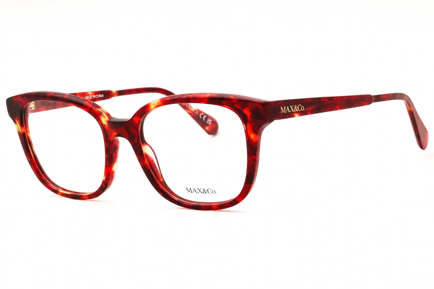 Max & Co MO5144 054 Eyeglasses Red Havana 51mm Women