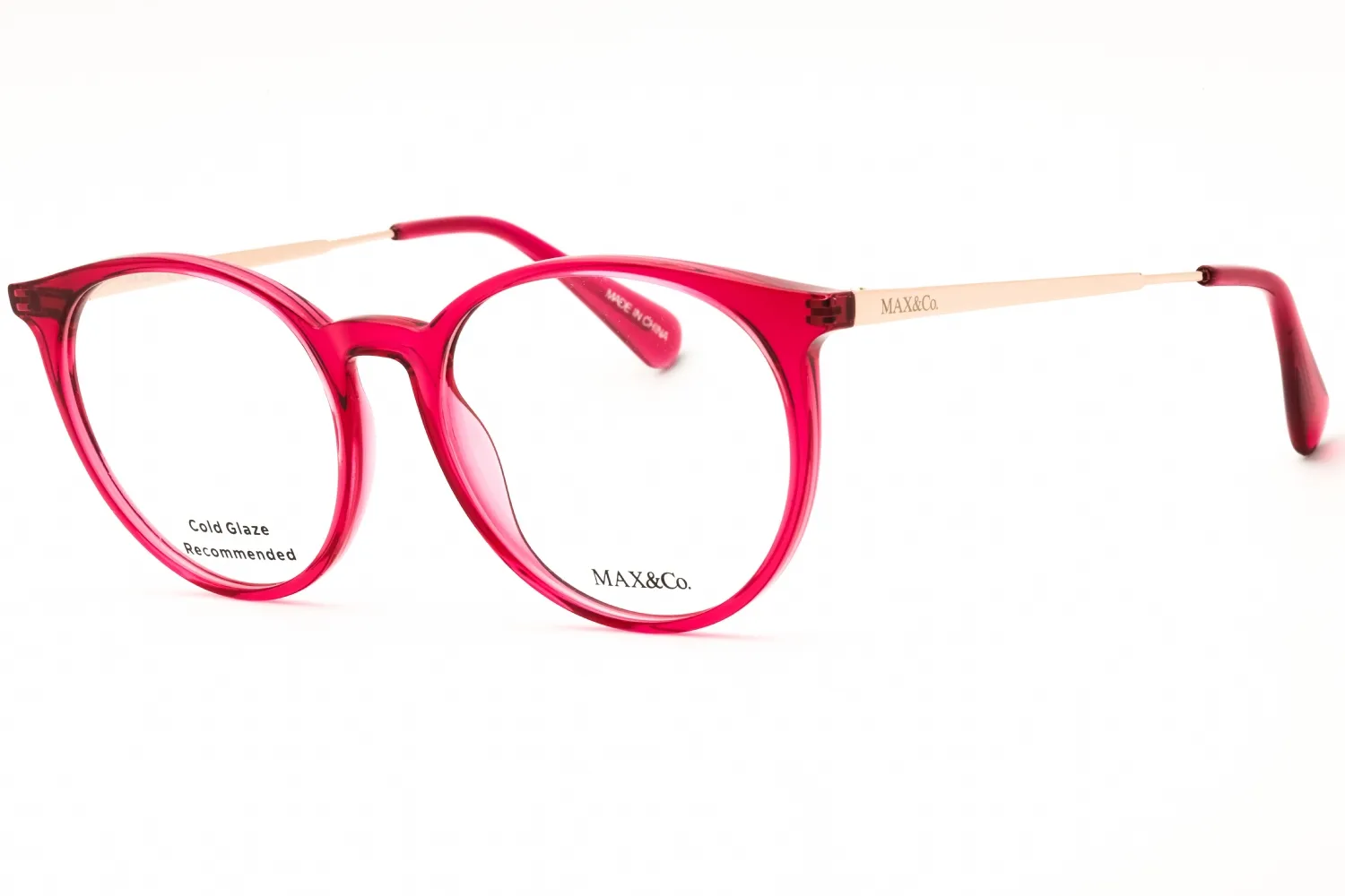 Max & Co MO5145 075 Eyeglasses Shiny Fuxia 51mm Women