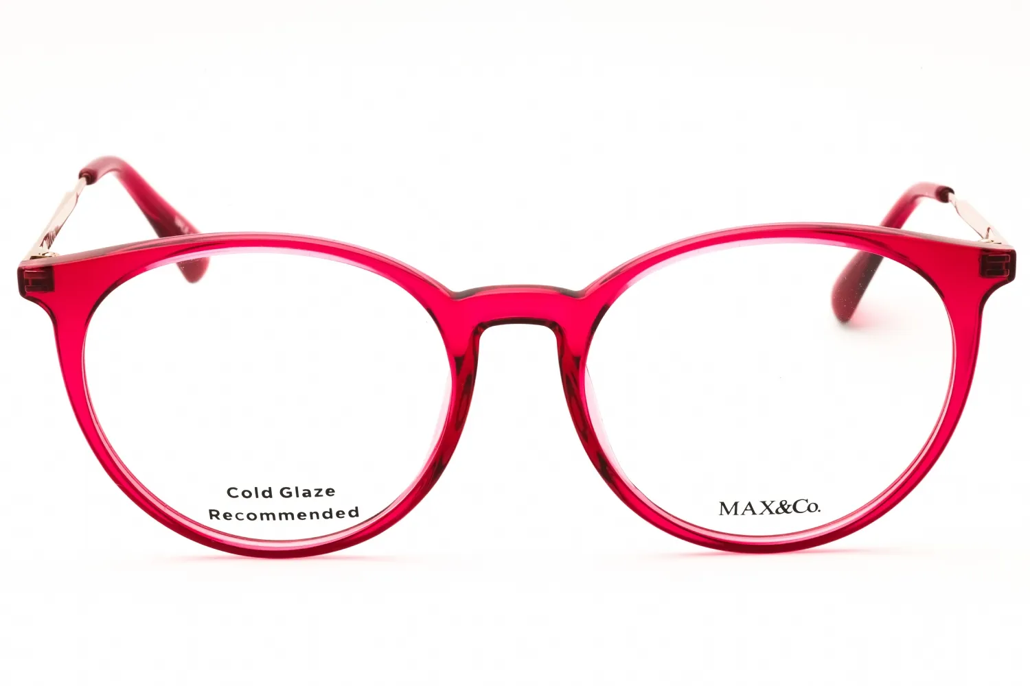 Max & Co MO5145 075 Eyeglasses Shiny Fuxia 51mm Women 2