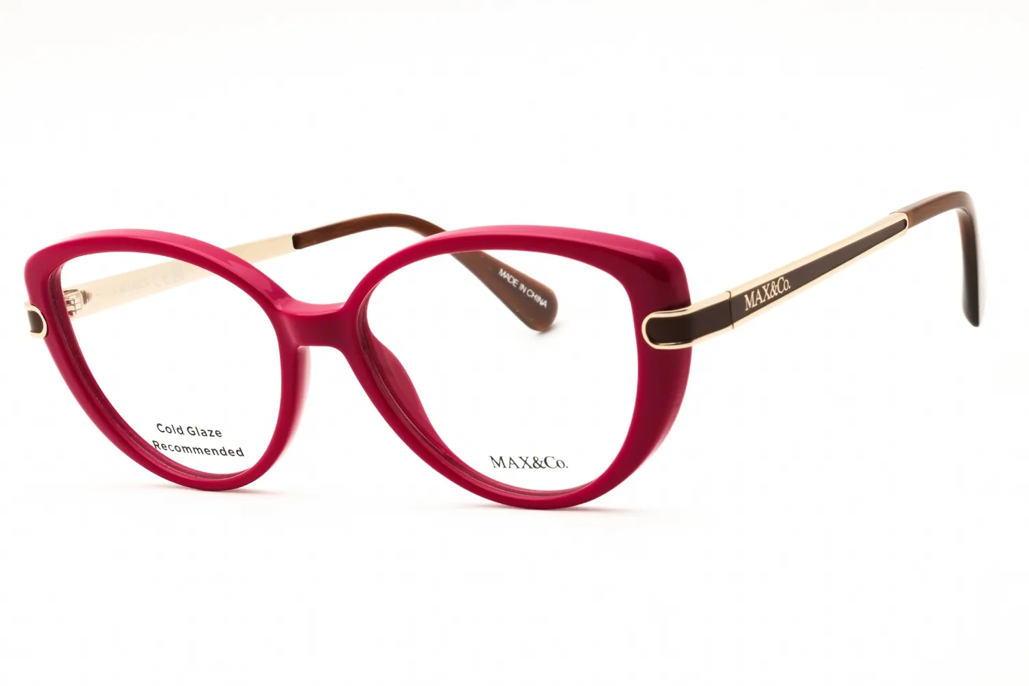 Max & Co MO5147 075 Eyeglasses Shiny Fuxia 52mm Women