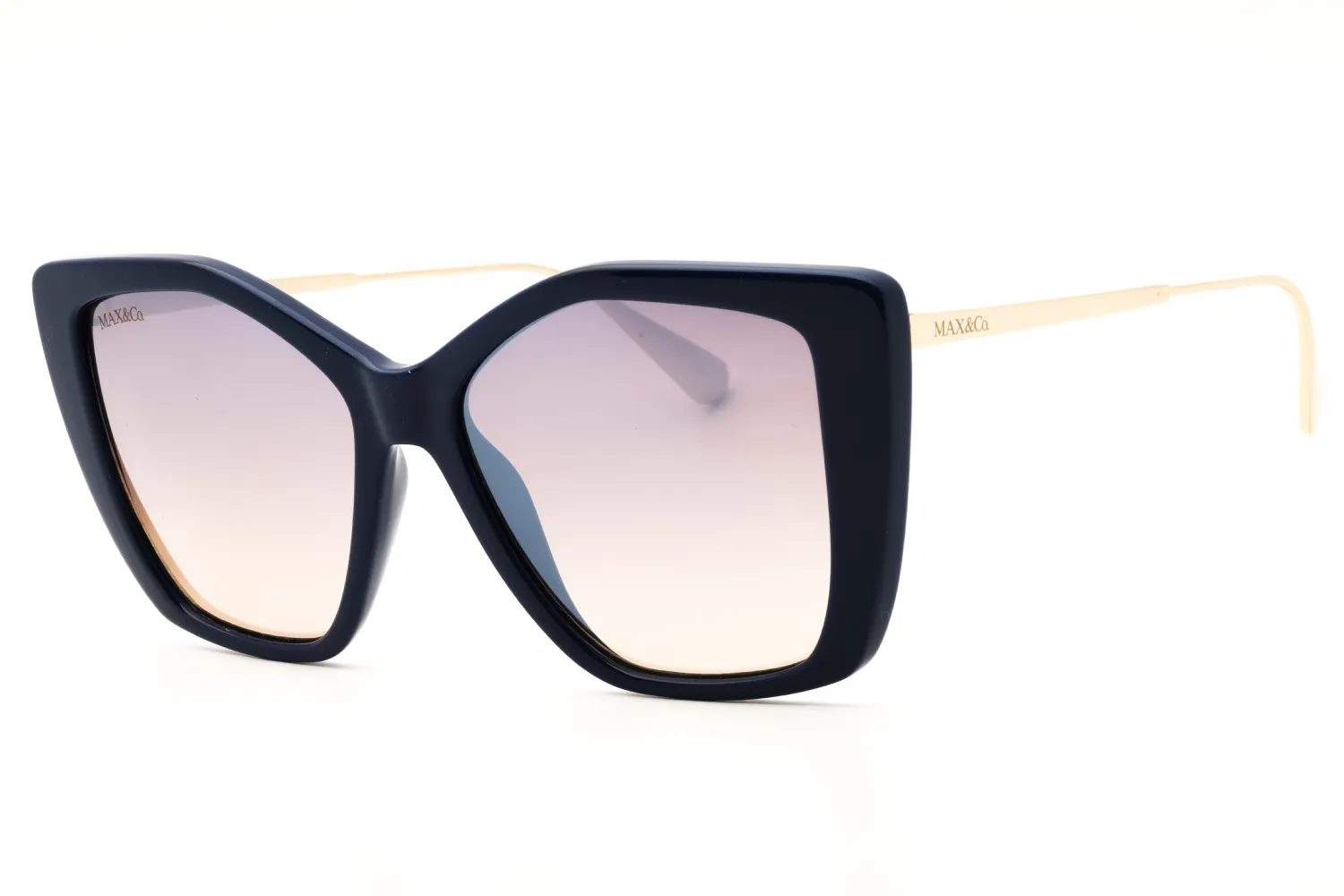 Max & Co MO0065 90F Sunglasses Shiny Blue 54mm Women