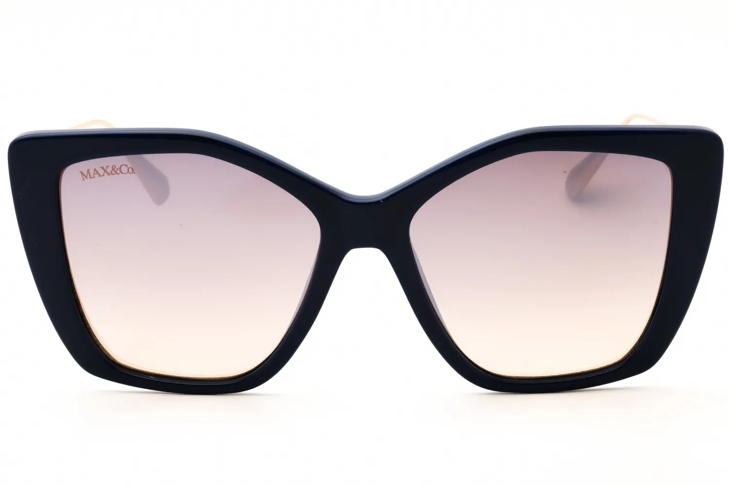 Max & Co MO0065 90F Sunglasses Shiny Blue 54mm Women 2