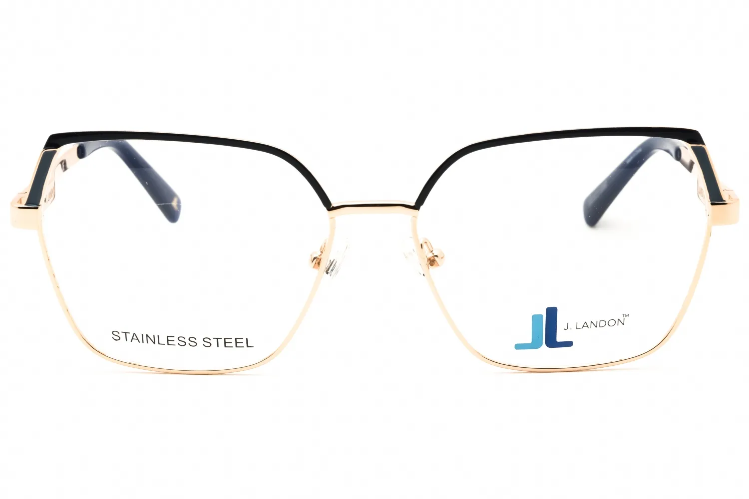 J. Landon JL50002 033 Eyeglasses Pink Gold 55mm Women 2