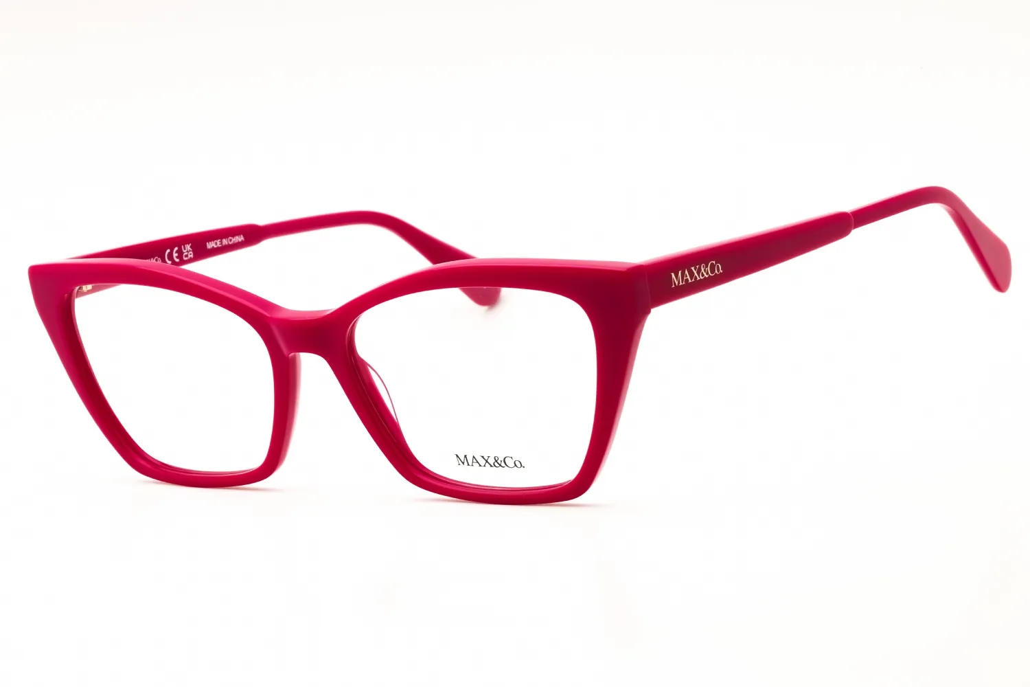 Max & Co MO5001 075 Eyeglasses Shiny Fuxia 53mm Women