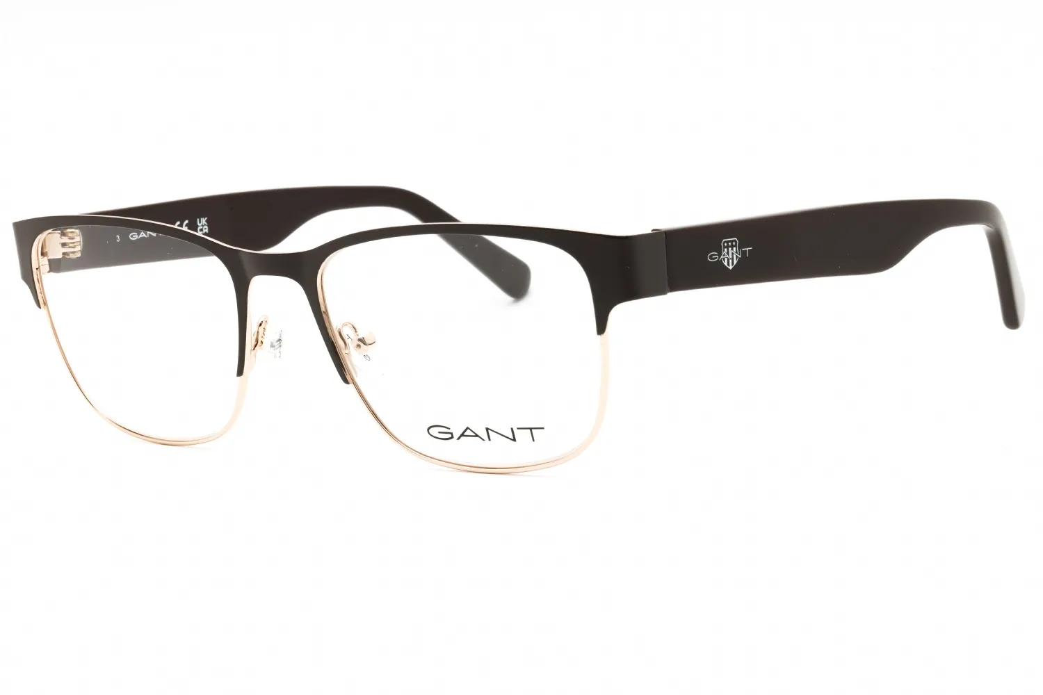 Gant GA50018 048 Eyeglasses Shiny Dark Brown 54mm Men